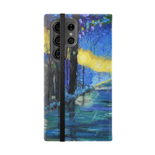 Load image into Gallery viewer, Colours of the Rain - PHONE CASE WALLET - by Kerry Sandhu Art