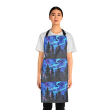 Load image into Gallery viewer, Apron - lightweight, silky finish 100% polyester, two front pockets. Many original artwork designs by Kerry Sandhu Art