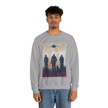 Load image into Gallery viewer, Sweatshirt 50/50 Cotton/Polyester, Medium-heavy fabric, Loose fit, true to size, Original art designs by Kerry Sandhu Art