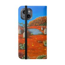 Load image into Gallery viewer, Beds Are Burning - PHONE CASE WALLET - by Kerry Sandhu Art