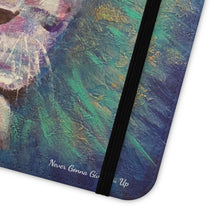 Load image into Gallery viewer, Never Gonna Give You Up - PHONE CASE WALLET - by Kerry Sandhu Art