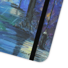 Load image into Gallery viewer, Colours of the Rain - PHONE CASE WALLET - by Kerry Sandhu Art