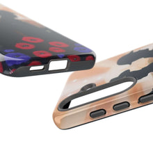 Load image into Gallery viewer, Phone case with an Australian and New Zealand soldier back to back with light-horsemen in the background and poppies in the foreground