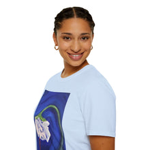 Load image into Gallery viewer, T-Shirt made from very soft materials, no side seams. Feels like bliss to wear! Many designs by Kerry Sandhu Art