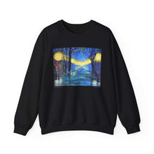 Load image into Gallery viewer, Sweatshirt 50/50 Cotton/Polyester, Medium-heavy fabric, Loose fit, true to size, Original art designs by Kerry Sandhu Art