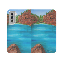 Load image into Gallery viewer, Kimberley Calling - PHONE CASE WALLET - by Kerry Sandhu Art