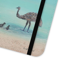 Load image into Gallery viewer, Surfin' Bird - PHONE CASE WALLET for Samsung & iPhones - by Kerry Sandhu Art