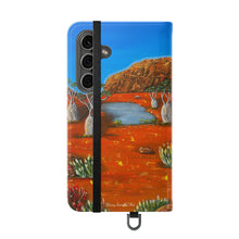 Load image into Gallery viewer, Beds Are Burning - PHONE CASE WALLET - by Kerry Sandhu Art