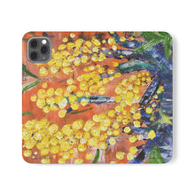 Load image into Gallery viewer, Rustic Wattle - PHONE CASE WALLET for Samsung & iPhones - by Kerry Sandhu Art