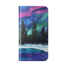 Load image into Gallery viewer, Aurora - PHONE CASE WALLET for Samsung & iPhones - by Kerry Sandhu Art