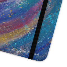 Load image into Gallery viewer, Flower of Gratitude - PHONE CASE WALLET - by Kerry Sandhu Art