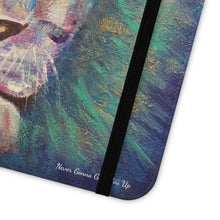 Load image into Gallery viewer, Never Gonna Give You Up - PHONE CASE WALLET - by Kerry Sandhu Art
