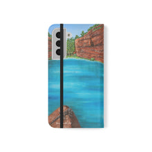 Load image into Gallery viewer, Kimberley Calling - PHONE CASE WALLET - by Kerry Sandhu Art