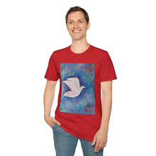 Load image into Gallery viewer, T-Shirt made from very soft materials, no side seams. Feels like bliss to wear! Many designs by Kerry Sandhu Art