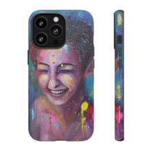 Load image into Gallery viewer, Raining Glitter - TOUGH PHONE CASES for Samsung & iPhones - by Kerry Sandhu Art