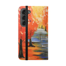 Load image into Gallery viewer, Autumn Leaves - PHONE CASE WALLET for Samsung & iPhones - by Kerry Sandhu Art