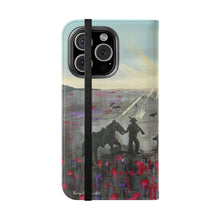 Load image into Gallery viewer, The Band Played Waltzing Matilda -PHONE CASE WALLET- by Kerry Sandhu Art