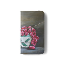 Load image into Gallery viewer, Bowl of Grapes - PHONE CASE WALLET for Samsung & iPhones - by Kerry Sandhu Art