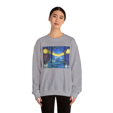 Load image into Gallery viewer, Sweatshirt 50/50 Cotton/Polyester, Medium-heavy fabric, Loose fit, true to size, Original art designs by Kerry Sandhu Art