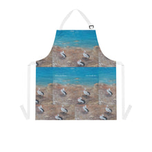 Load image into Gallery viewer, Apron - lightweight, silky finish 100% polyester, two front pockets. Many original artwork designs by Kerry Sandhu Art