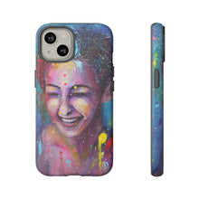 Load image into Gallery viewer, Raining Glitter - TOUGH PHONE CASES for Samsung & iPhones - by Kerry Sandhu Art