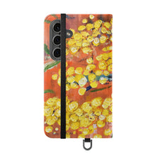 Load image into Gallery viewer, Rustic Wattle - PHONE CASE WALLET for Samsung & iPhones - by Kerry Sandhu Art