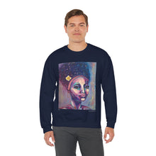 Load image into Gallery viewer, Sweatshirt 50/50 Cotton/Polyester, Medium-heavy fabric, Loose fit, true to size, Original art designs by Kerry Sandhu Art