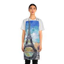 Load image into Gallery viewer, Apron - lightweight, silky finish 100% polyester, two front pockets. Many original artwork designs by Kerry Sandhu Art