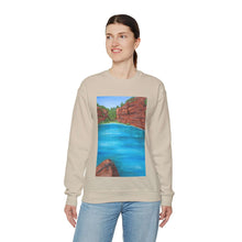 Load image into Gallery viewer, Sweatshirt 50/50 Cotton/Polyester, Medium-heavy fabric, Loose fit, true to size, Original art designs by Kerry Sandhu Art