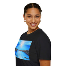 Load image into Gallery viewer, T-Shirt made from very soft materials, no side seams. Feels like bliss to wear! Many designs by Kerry Sandhu Art