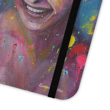 Load image into Gallery viewer, Raining Glitter - PHONE CASE WALLET for Samsung & iPhones - by Kerry Sandhu Art