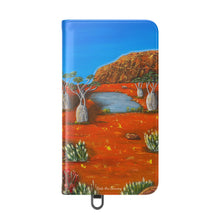 Load image into Gallery viewer, Beds Are Burning - PHONE CASE WALLET - by Kerry Sandhu Art