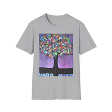 Load image into Gallery viewer, T-Shirt made from very soft materials, no side seams. Feels like bliss to wear! Many designs by Kerry Sandhu Art