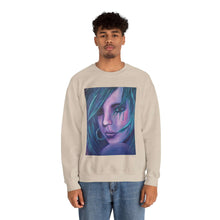Load image into Gallery viewer, Sweatshirt 50/50 Cotton/Polyester, Medium-heavy fabric, Loose fit, true to size, Original art designs by Kerry Sandhu Art