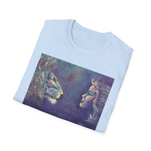 Load image into Gallery viewer, T-Shirt made from very soft materials, no side seams. Feels like bliss to wear! Many designs by Kerry Sandhu Art