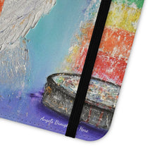 Load image into Gallery viewer, Angels Brought Me Here - PHONE CASE WALLET - by Kerry Sandhu Art