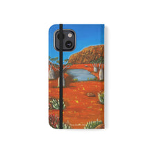 Load image into Gallery viewer, Beds Are Burning - PHONE CASE WALLET - by Kerry Sandhu Art