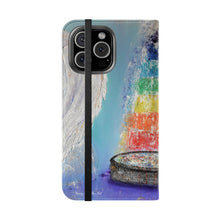 Load image into Gallery viewer, Angels Brought Me Here - PHONE CASE WALLET - by Kerry Sandhu Art