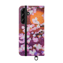 Load image into Gallery viewer, Cherry Blossom - PHONE CASE WALLET - by Kerry Sandhu Art