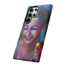 Load image into Gallery viewer, Raining Glitter - TOUGH PHONE CASES for Samsung & iPhones - by Kerry Sandhu Art