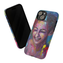 Load image into Gallery viewer, Raining Glitter - TOUGH PHONE CASES for Samsung & iPhones - by Kerry Sandhu Art
