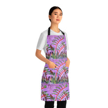 Load image into Gallery viewer, Apron - lightweight, silky finish 100% polyester, two front pockets. Many original artwork designs by Kerry Sandhu Art