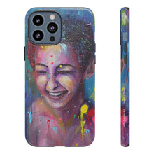 Load image into Gallery viewer, Raining Glitter - TOUGH PHONE CASES for Samsung & iPhones - by Kerry Sandhu Art