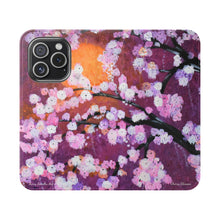 Load image into Gallery viewer, Cherry Blossom - PHONE CASE WALLET - by Kerry Sandhu Art