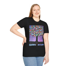 Load image into Gallery viewer, T-Shirt made from very soft materials, no side seams. Feels like bliss to wear! Many designs by Kerry Sandhu Art