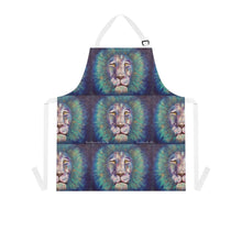 Load image into Gallery viewer, Apron - lightweight, silky finish 100% polyester, two front pockets. Many original artwork designs by Kerry Sandhu Art