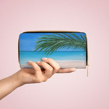 Load image into Gallery viewer, Pockets for cash, c/cards, coins, & more. Stylish faux leather, lots of original artworks by Kerry Sandhu Art to choose from