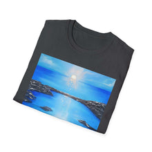 Load image into Gallery viewer, T-Shirt made from very soft materials, no side seams. Feels like bliss to wear! Many designs by Kerry Sandhu Art