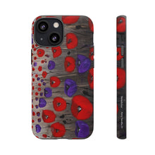 Load image into Gallery viewer, Benedictus (Poppies Only) - TOUGH PHONE CASES for Samsung & iPhones - by Kerry Sandhu Art