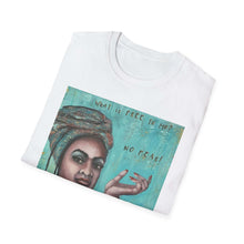 Load image into Gallery viewer, T-Shirt made from very soft materials, no side seams. Feels like bliss to wear! Many designs by Kerry Sandhu Art